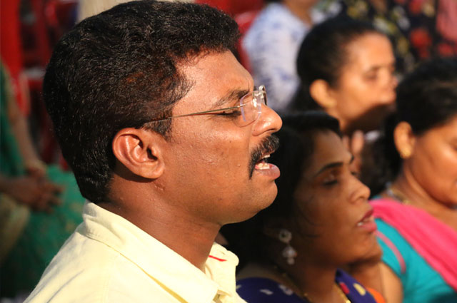 Hundreds massed for the March Night Vigil Prayer 2018 organized at Prayer Center by Grace Ministry in Mangalore here on Saturday, March 03 and were mightly Blessed.